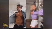 Luca Onestini balla con Oriana Marzoli (su TikTok)