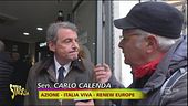 Carlo Calenda divorzia da Matteo Renzi e lo confida a Lucci