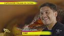 Lo "Spaghetto di mais torbato, ricci di mare e porro bruciato" di Daniele Lippi