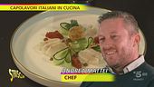 Il "Carpaccio di tracina scottato" di Andrea Mattei
