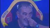 Maurizio Sarri come Luigi Di Maio: campione di ispezione nasale