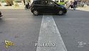 Palermo, la striscia d'arresto che nessuno rispetta