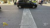 Palermo, la striscia d'arresto che nessuno rispetta