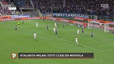 Atalanta-Milan, la moviola: Hateboer da rosso