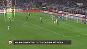La moviola di Milan-Juve: da rigore il tocco di Vlahovic?