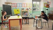 Luca Daffrè alle prese con la matematica