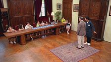 L'arrivo al campus di Riki e Alessandro Cecchi Paone