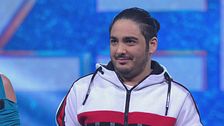 Max Angioni e il ballerino Kevin Scannamanna