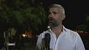 La protesta per il rigassificatore a Piombino