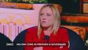 Meloni: "Io non invento cose sui miei avversari"