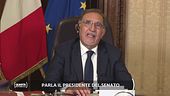 Parla il presidente del Senato