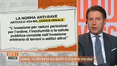 Conte: "Il decreto sui rave? E' stato di polizia"
