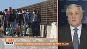 Migranti, Antonio Tajani: "La questione immigrazione va risolta a livello europeo"