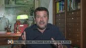 Salvini: "Le sanzioni a Putin mettono in ginocchio l'Italia"