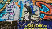Vittorio Brumotti e la crew delle biciclette