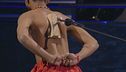 Abhishek Choubey e la forza delle scapole