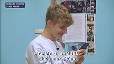 Samuel al telefono con la mamma - 21 settembre