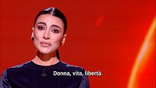 "Donna, vita, libertà". Il messaggio di Giulia Salemi in Farsi per le donne iraniane