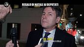 ROMA: Regalo di Natale ai deputati