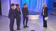 Carmine Recano, Giacomo Giorgio e Kyshan Wilson a C'è Posta per Te
