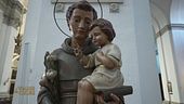 Sant'Antonio di Padova, profondamente ispirato dalla figura di San Francesco