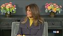 Dov'è Melania? Donald  tace