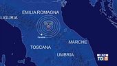 Scossa vicino a Firenze 4.8 della scala Richter