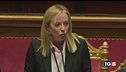 "Auguro a me stessa coraggio per l'Italia"