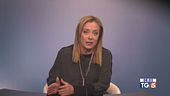"Auguro a me stessa coraggio per l'Italia"