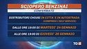 Benzinai confermano "stop 25 e 26 gennaio"