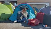 Protesta degli studenti "Alloggi? Pochi e cari"