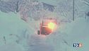Neve, ghiaccio, vento Disagi e scuole chiuse