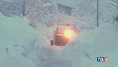 Neve, ghiaccio, vento Disagi e scuole chiuse