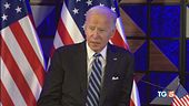 Biden: "Qui per dire da che parte stiamo"