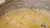 Risotto con formaggio a lunga stagionatura