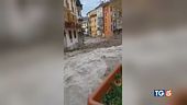 Frane e allagamenti, maltempo verso sud