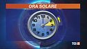 Torna ora solare, lancette indietro
