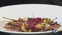 Risotto con estratto di fico d'India