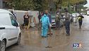 Emergenza alluvione Al lavoro nel fango