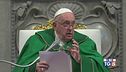 Il Papa: basta guerre uniti per i poveri
