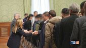 Premier Meloni riceve sopravvissuti di Cutro