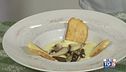 Gusto verde: fonduta di patata con funghi e caciocavallo