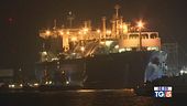 Il rigassificatore arrivato a Piombino