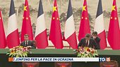 Macron da Xi Jinping "Insieme verso la pace"