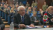 Mattarella ai militari: grazie per quanto fare