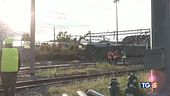 Deraglia un treno merci Caos sulla Milano-Roma