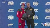Vola la Ferrari a Baku pole per Leclerc