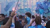 Napoli ancora in festa oggi sfida Milano-Roma
