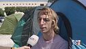 Senza casa per studiare, universitari in tenda