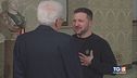 Zelensky accolto a Roma "Sosteniamo l'Ucraina"